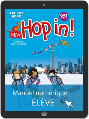 New Hop In! Anglais CM2 (2020) - Activity Book - Manuel numérique élève