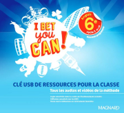 I Bet You Can! Anglais 6e (2017) - Clé USB ressources classe