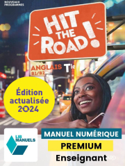 Hit the Road Tle (Ed. num. 2024) - LIB manuel numérique PREMIUM actualisé + banque de ressources enseignant