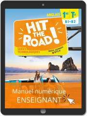 Hit the Road! Anglais Séries Technologiques 1re/Tle (2021) - Manuel numérique enseignant