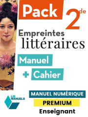 Empreintes littéraires 2de : Manuel + Cahier (2022) - Manuel numérique enseignant