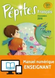 Pépites Français CE1 (2017) - Manuel numérique enseignant