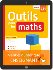 Outils pour les Maths CE1 Fichier (2019) - Manuel numerique enseignant