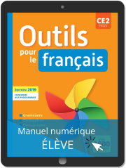 Outils pour le Français CE2 (2019) - Manuel numérique élève
