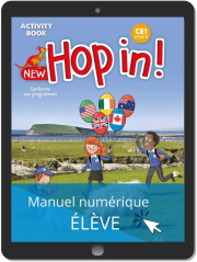 New Hop In! Anglais CE1 (2021) - Activity book - Manuel numérique élève