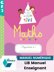Tipi CE2 : Mon carnet de leçons de maths (2022) - Manuel numérique enseignant