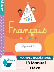 Tipi CE2 : Mon carnet de leçons de français (2022) - Manuel numérique élève