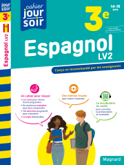 Espagnol 3e LV2 - Cahier Jour Soir