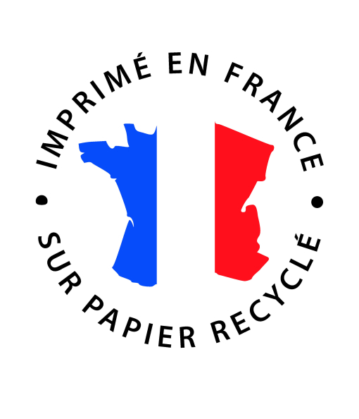logo imprimé en France